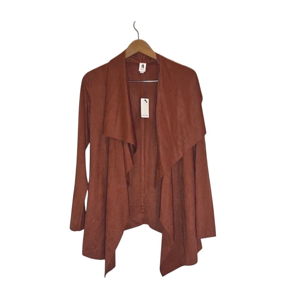 NWT VICI FLAWLESS Suede Inspired Cardigan Career Office Wear Very Soft‎